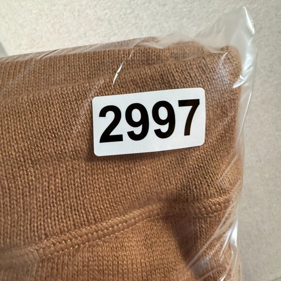 J. Crew Caramel Color Cashmere Cotton Blend Jogger Lounge Pants Sz XS Comfy Lux - Picture 12 of 12